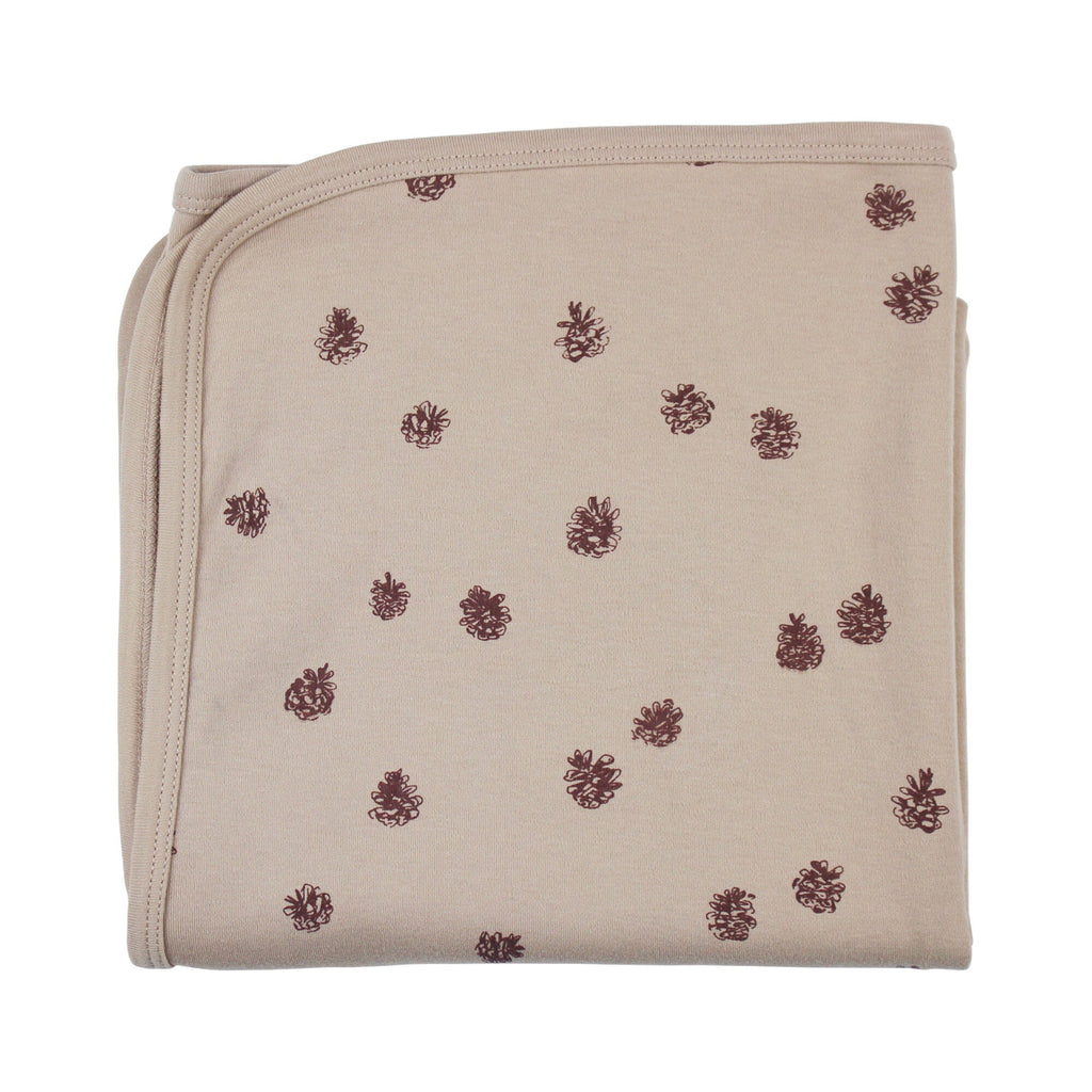 Oatmeal Pinecone | Organic Blanket