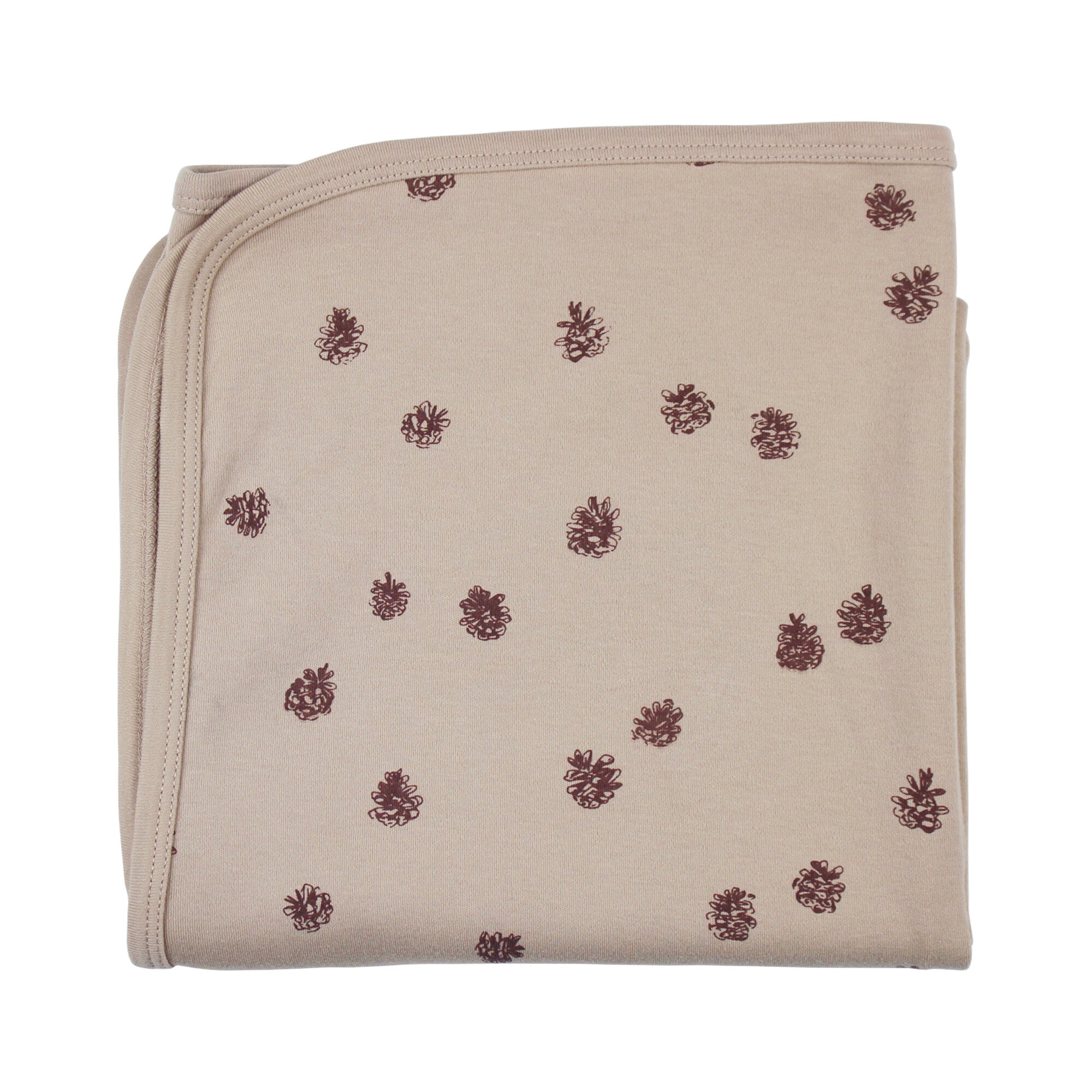 Oatmeal Pinecone | Organic Blanket