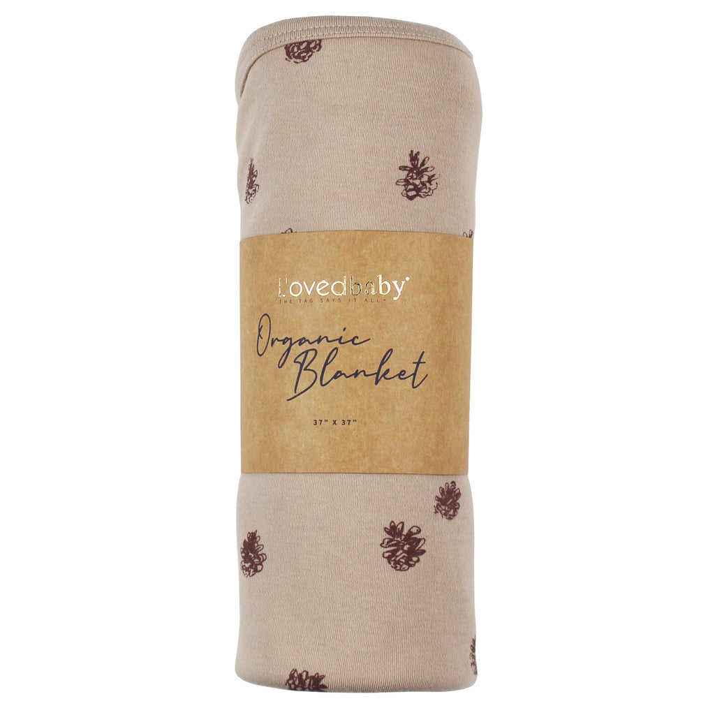 Oatmeal Pinecone | Organic Blanket