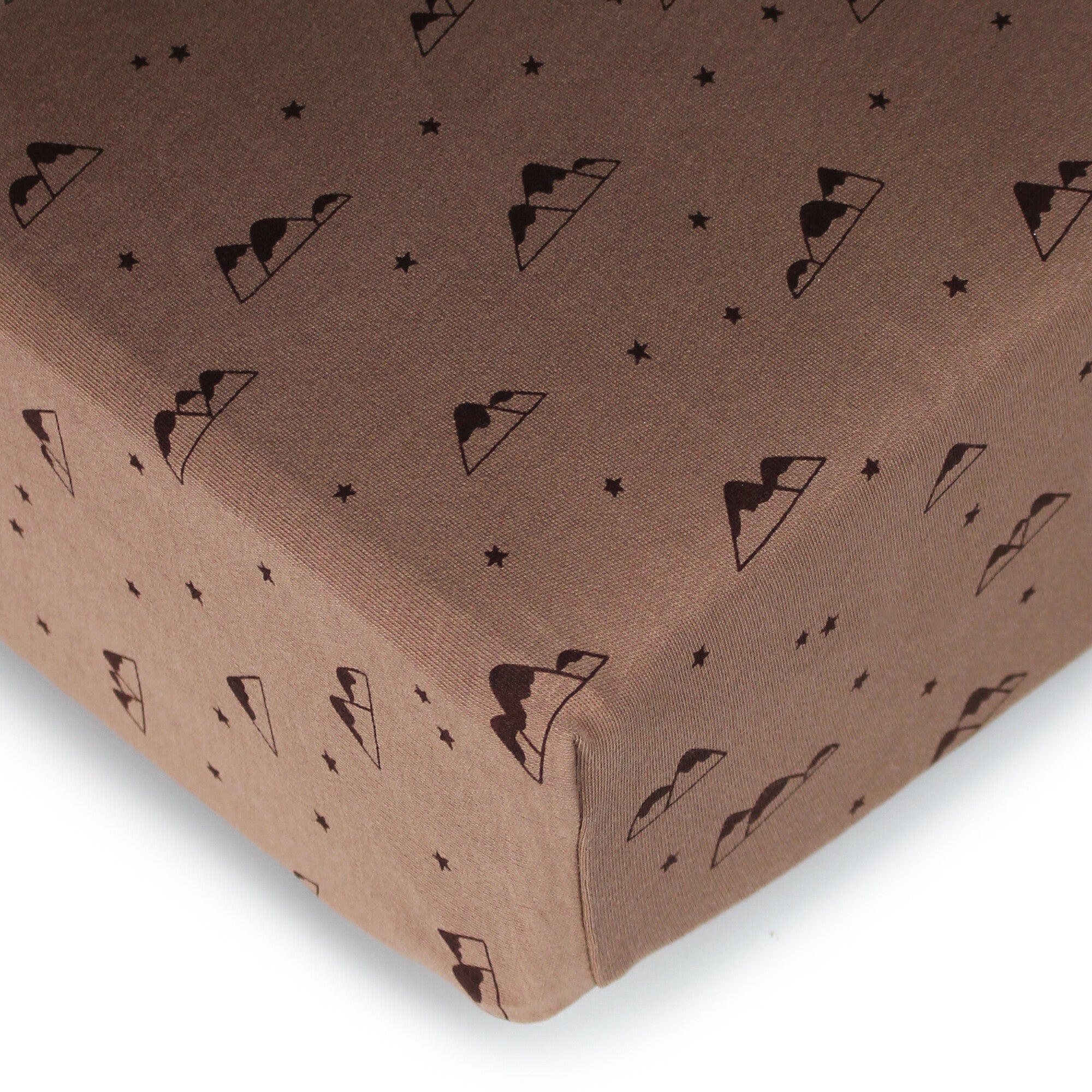 Latte Mountain | Organic Crib Sheets