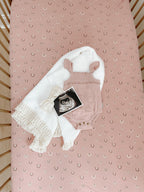 Mauve Rainbow | Organic Crib Sheets