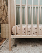 Oatmeal Feather | Organic Crib Sheets
