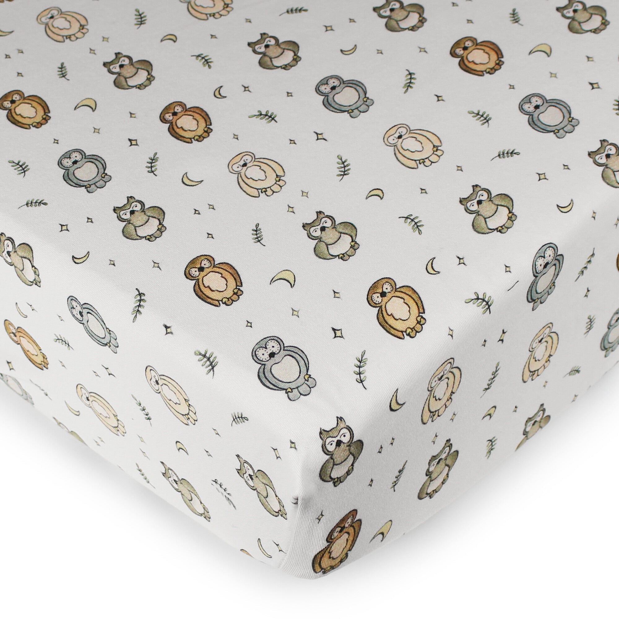 Owl Hoo? | Organic Crib Sheets
