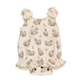 Blush Boots | Organic Bowtie Shoulder Bodysuit