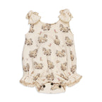 Blush Boots | Organic Bowtie Shoulder Bodysuit