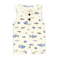 Shark | Organic Unisex Bubble Romper