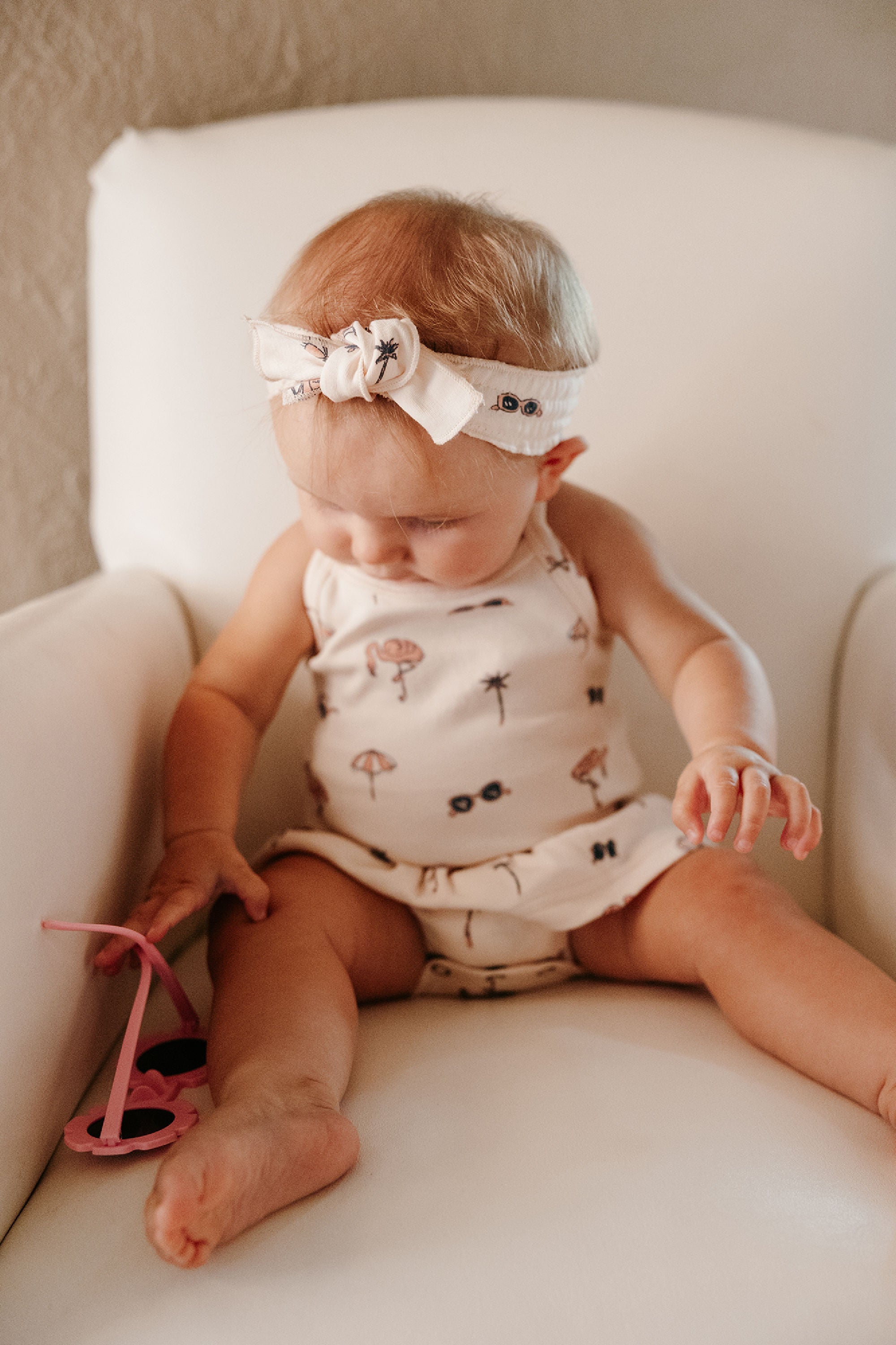 Flamingo | Skirted X-Back Bodysuit