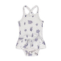 Sea Turtle | Skirted X-Back Bodysuit