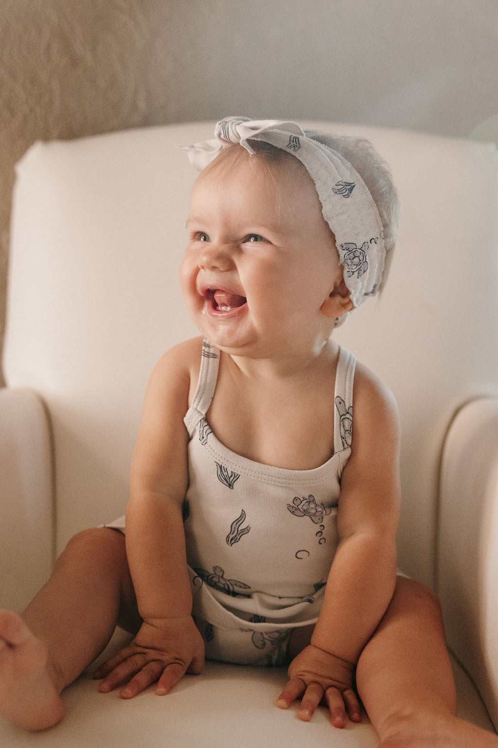 Sea Turtle | Skirted X-Back Bodysuit