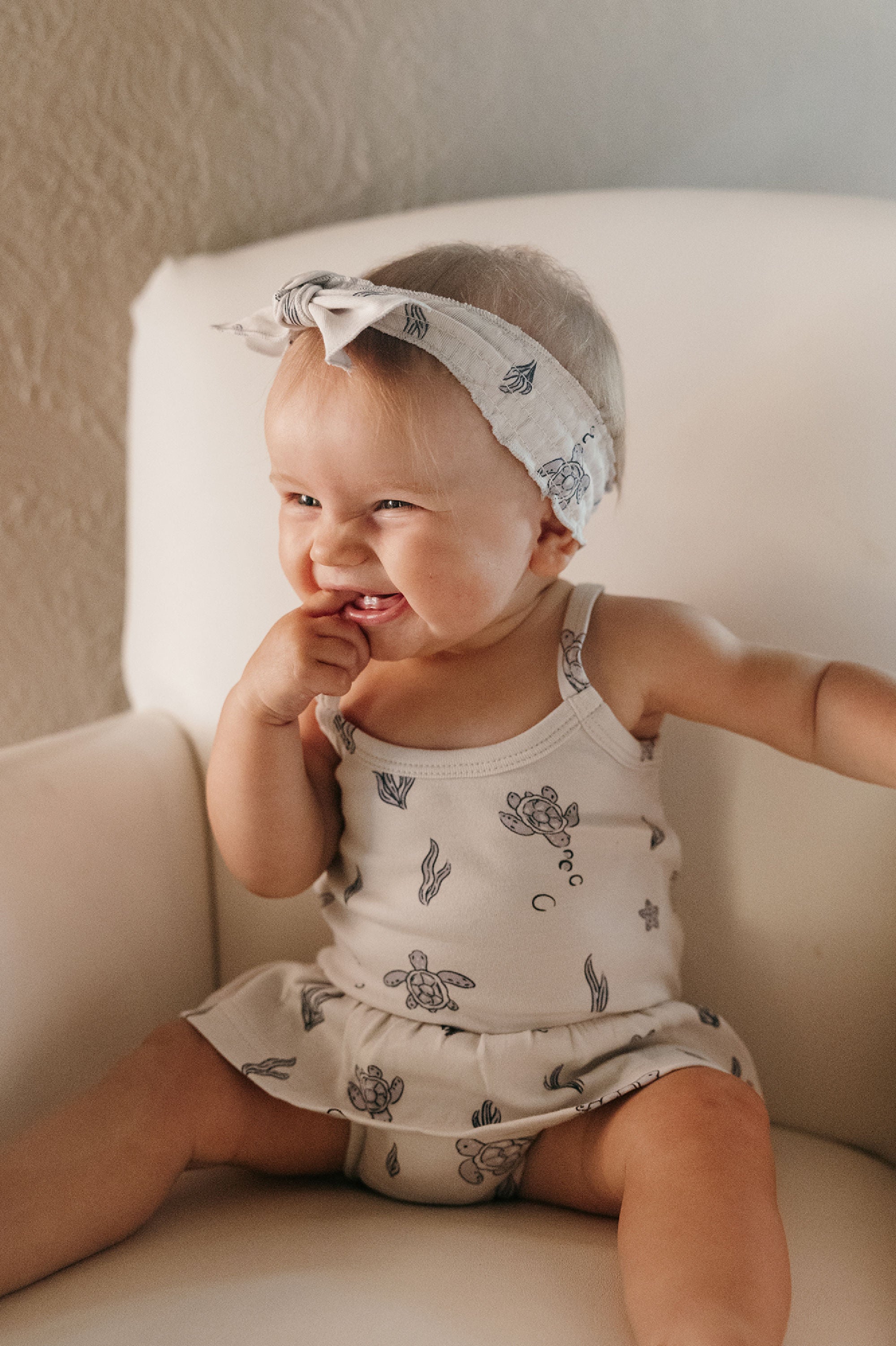 Sea Turtle | Skirted X-Back Bodysuit