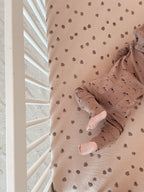 Latte Mountain | Organic Zipper Romper