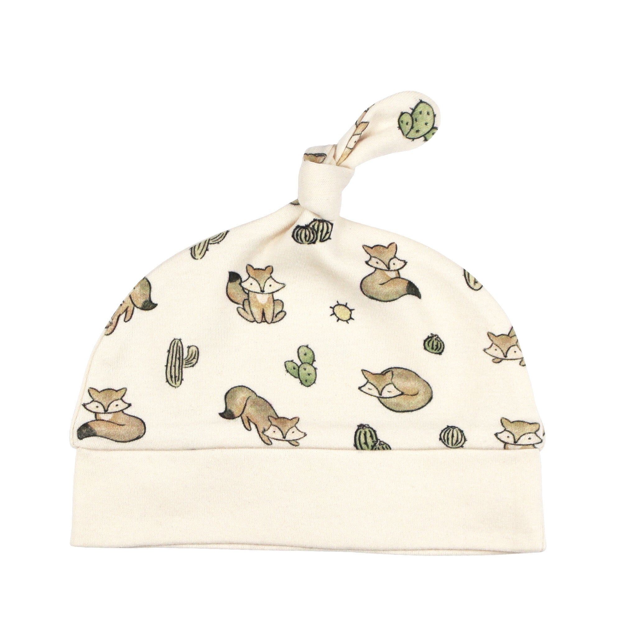Little Fox | Organic Knotted Hat