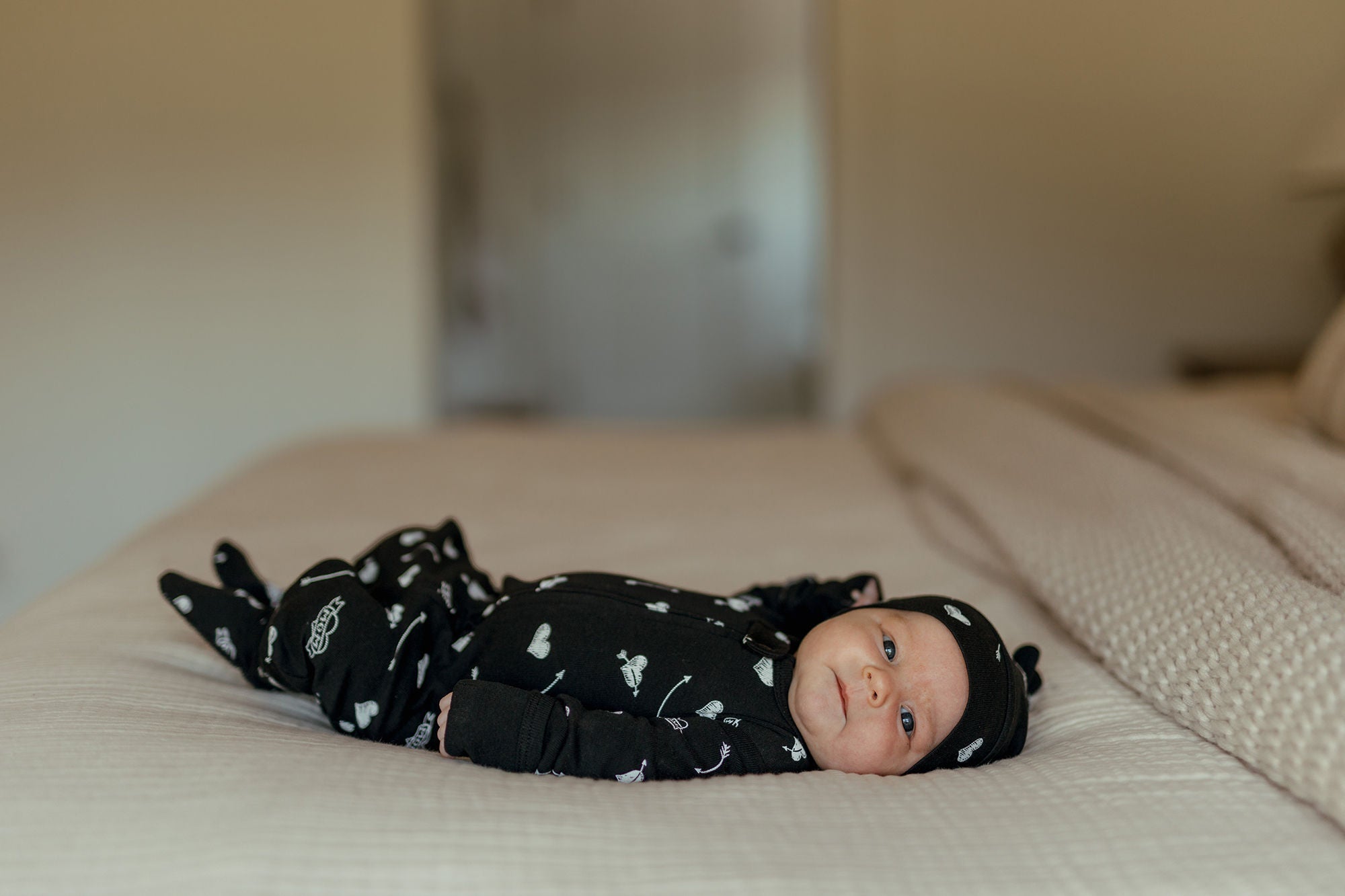 Mom Heart | Organic Knotted Hat