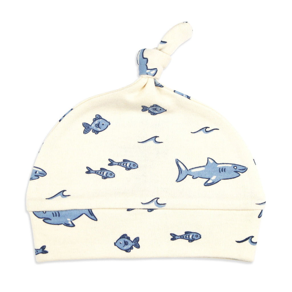 Shark | Organic Knotted Hat