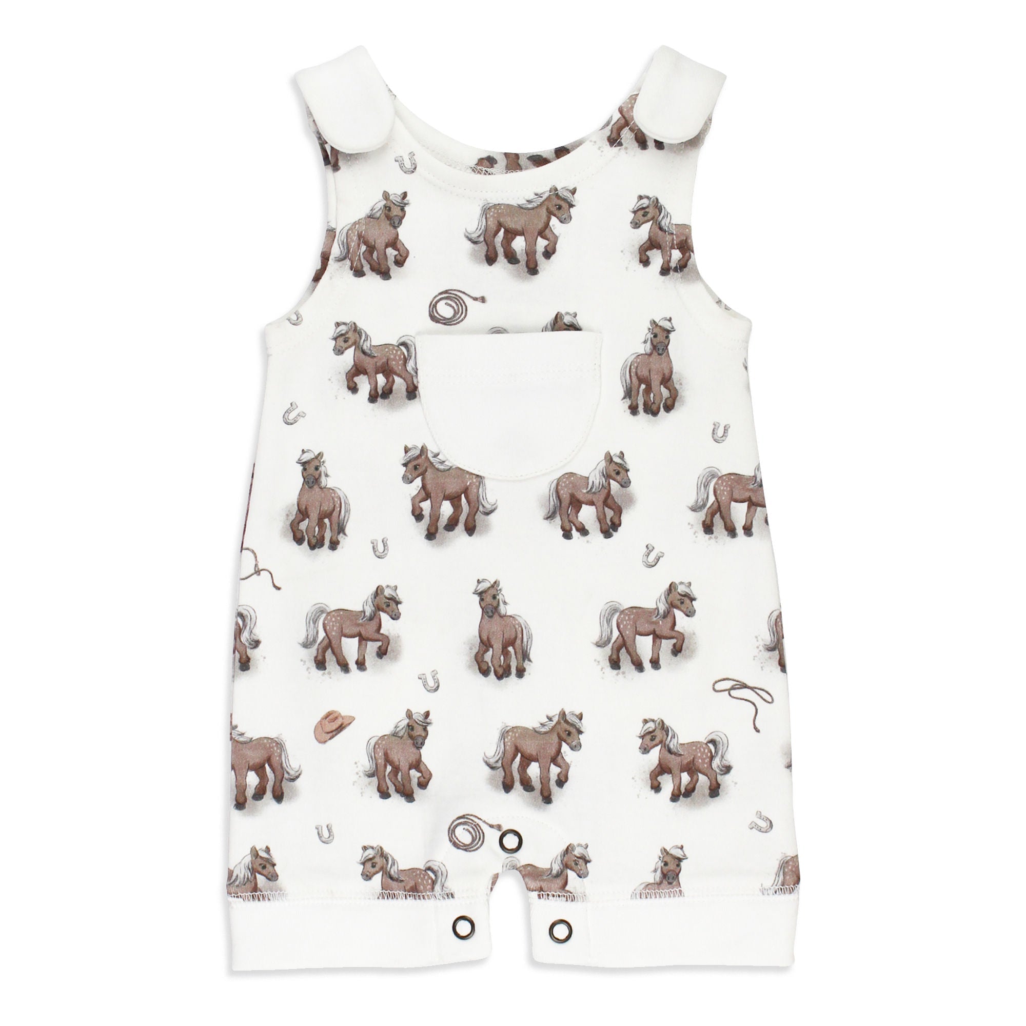 Little Lasso | Organic Sleeveless Romper