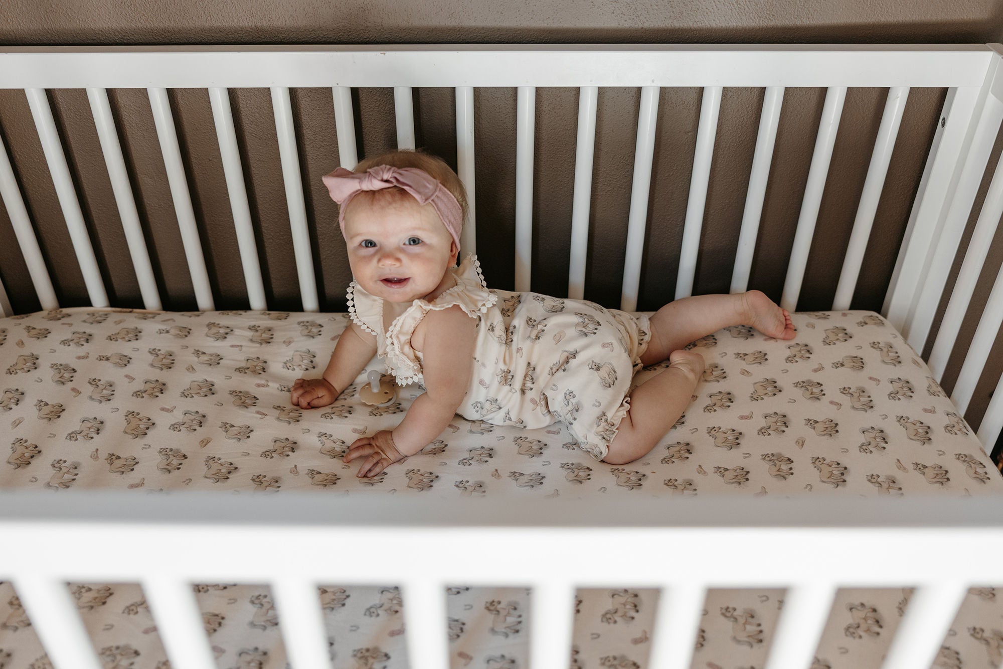 Blush Boots | Organic Bubble Romper