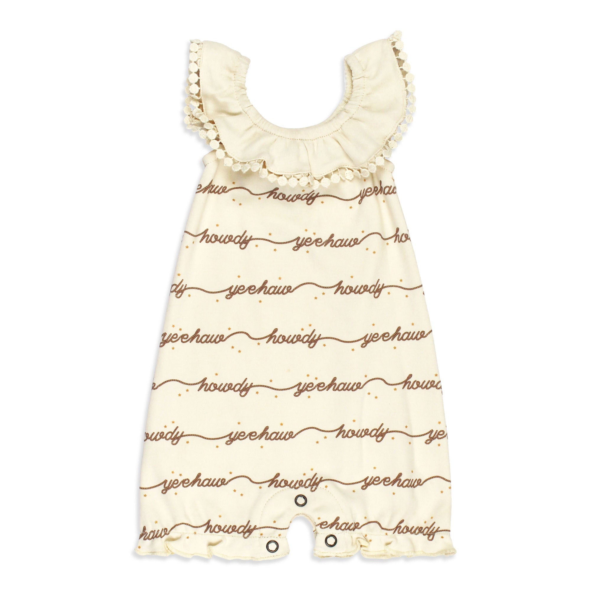 Howdy | Organic Bubble Romper