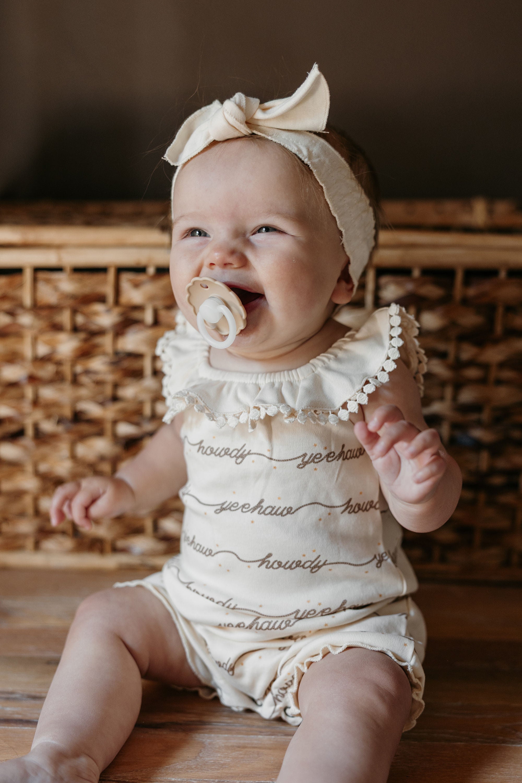 Howdy | Organic Bubble Romper