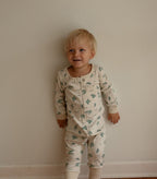 Alligator | Organic Zipper Romper