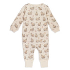 Blush Boots | Organic Zipper Romper