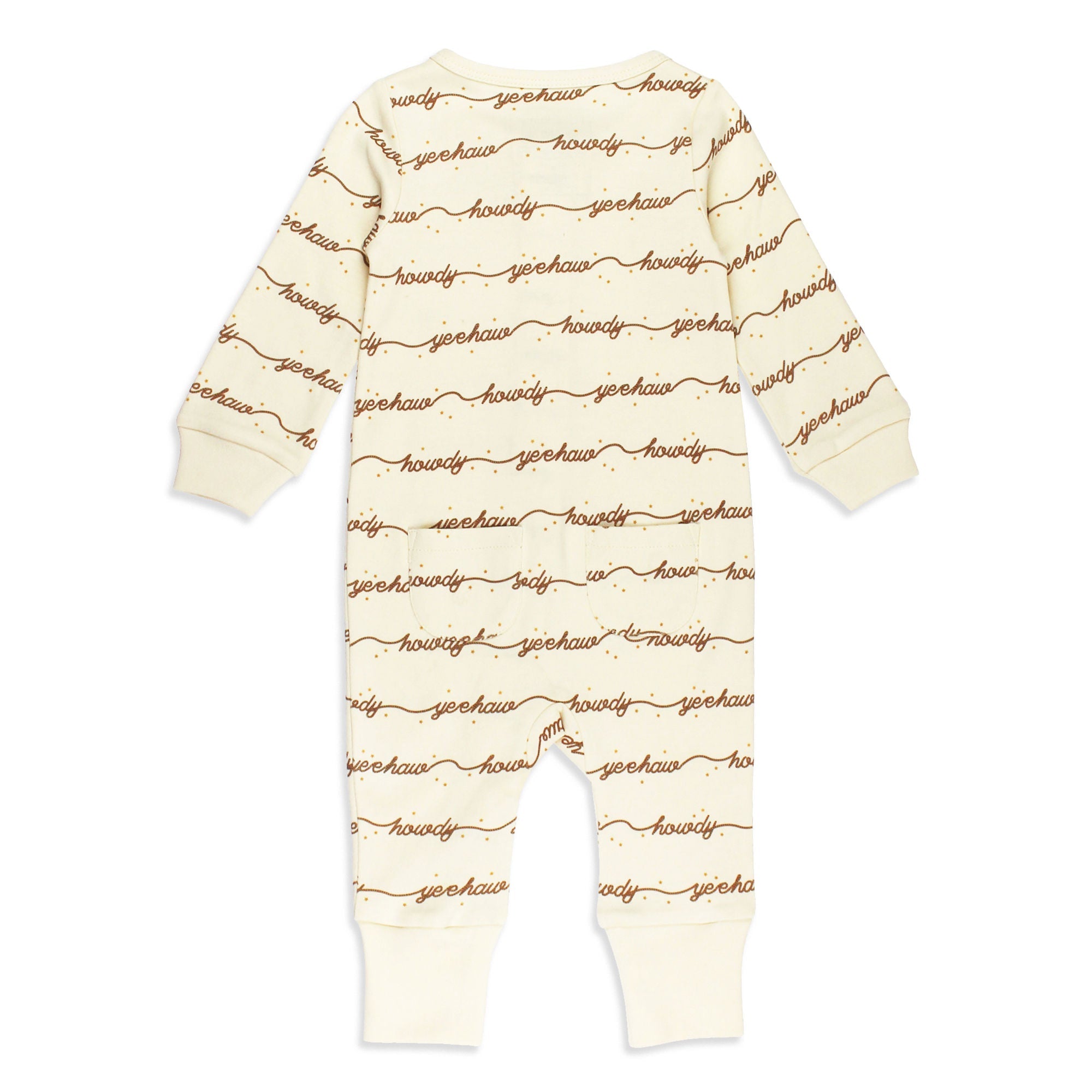 Howdy | Organic Zipper Romper