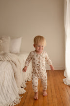 Little Fox | Organic Zipper Romper