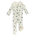 Alligator | Organic Zipper Footie