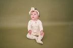 Buttercream Tree | Organic Zipper Footie