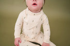 Buttercream Tree | Organic Zipper Footie