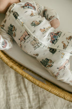 Farm Friends | Organic Zipper Footie