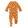 Ghosts | Organic Zipper Footie