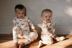 Highland Cow | Organic Zipper Footie
