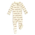 Howdy | Organic Zipper Footie