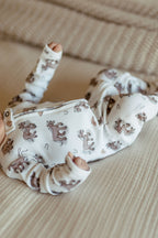 Little Lasso | Organic Zipper Footie