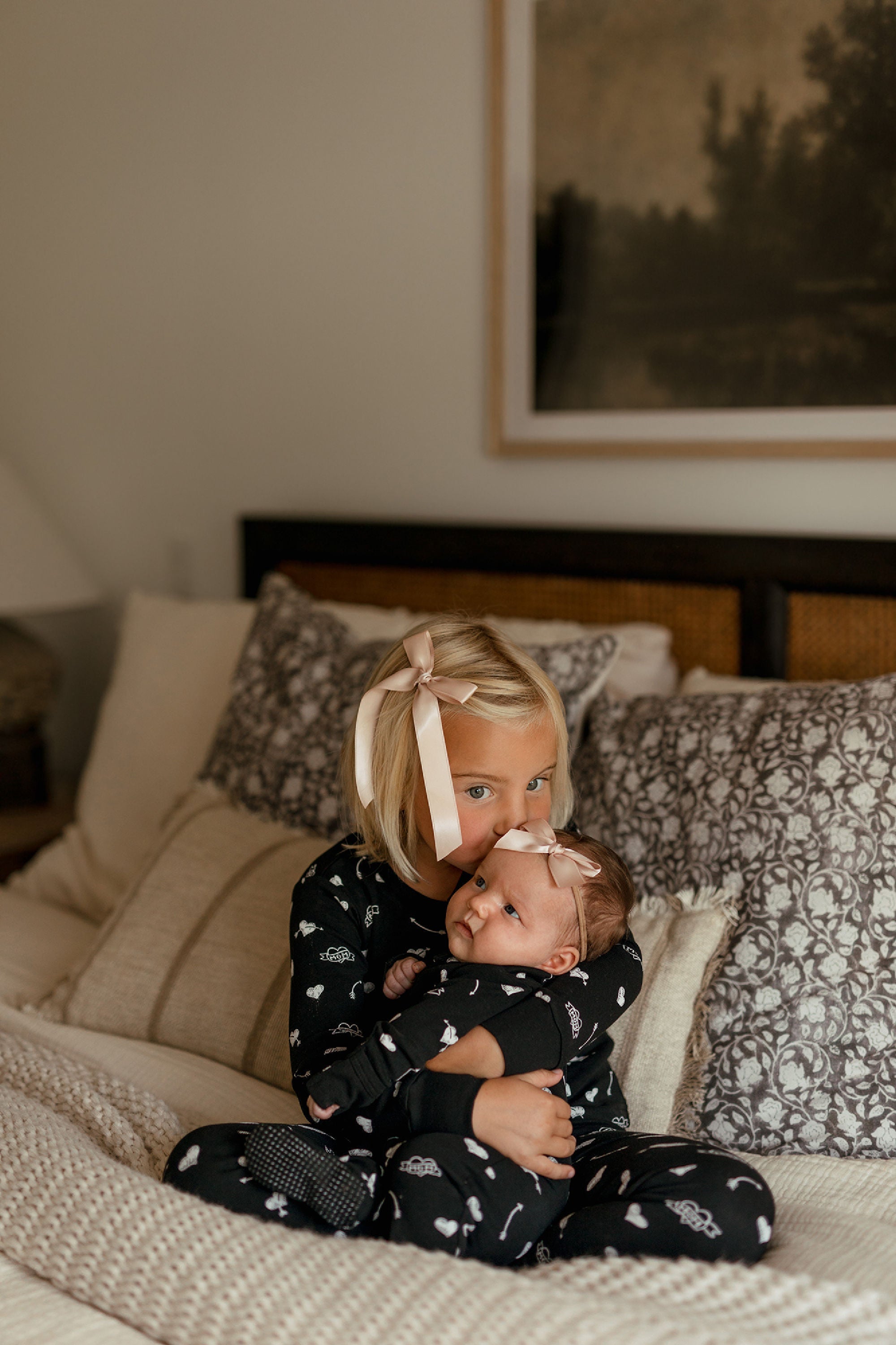 Mom Heart | Organic Zipper Footie