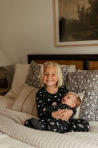 Mom Heart | Organic Zipper Footie
