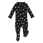 Mom Heart | Organic Zipper Footie