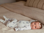 Sea Turtle | Organic Zipper Footie