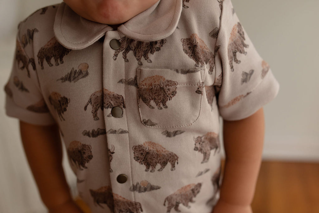Bison | Organic S/Sleeve Coverall