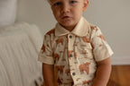 Highland Cow | Organic S/Sleeve Coverall