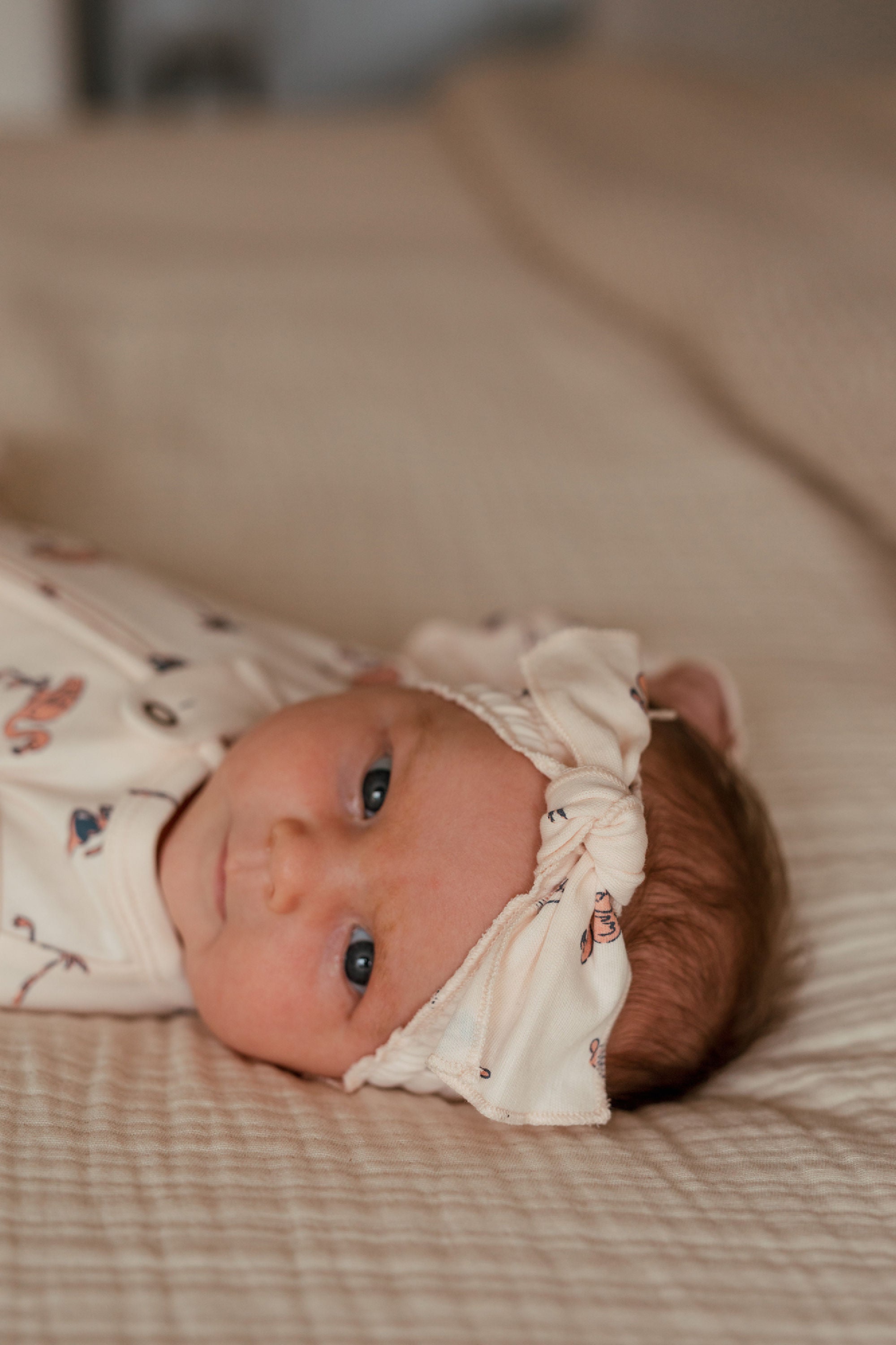 Flamingo | Organic Smocked Headband