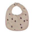 Oatmeal Pinecone | Organic 2-Layer Reversible Bib