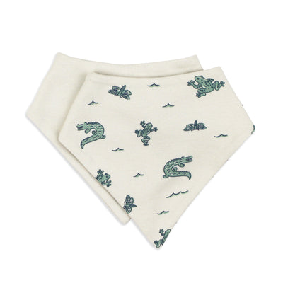 Organic Bandana Bib, 2-Pack