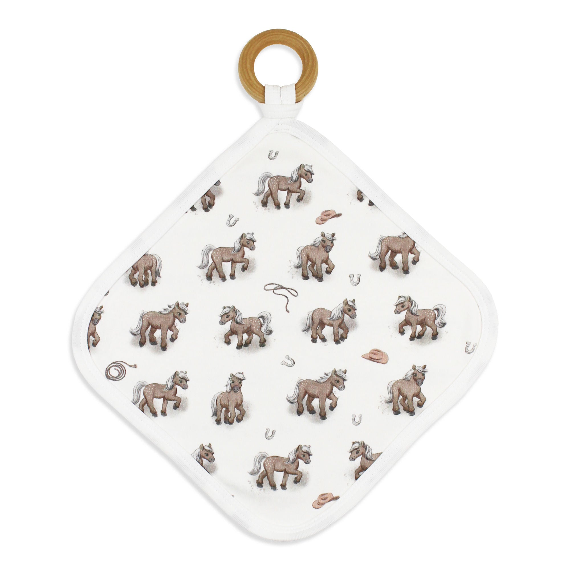 Little Lasso | Lovey with Removable Teething Ring