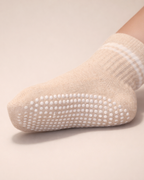 Toddler Gripper Crew Socks 4-Pack (2-3T)