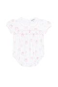 Pink Pumpkin Patch Smocked Bubble