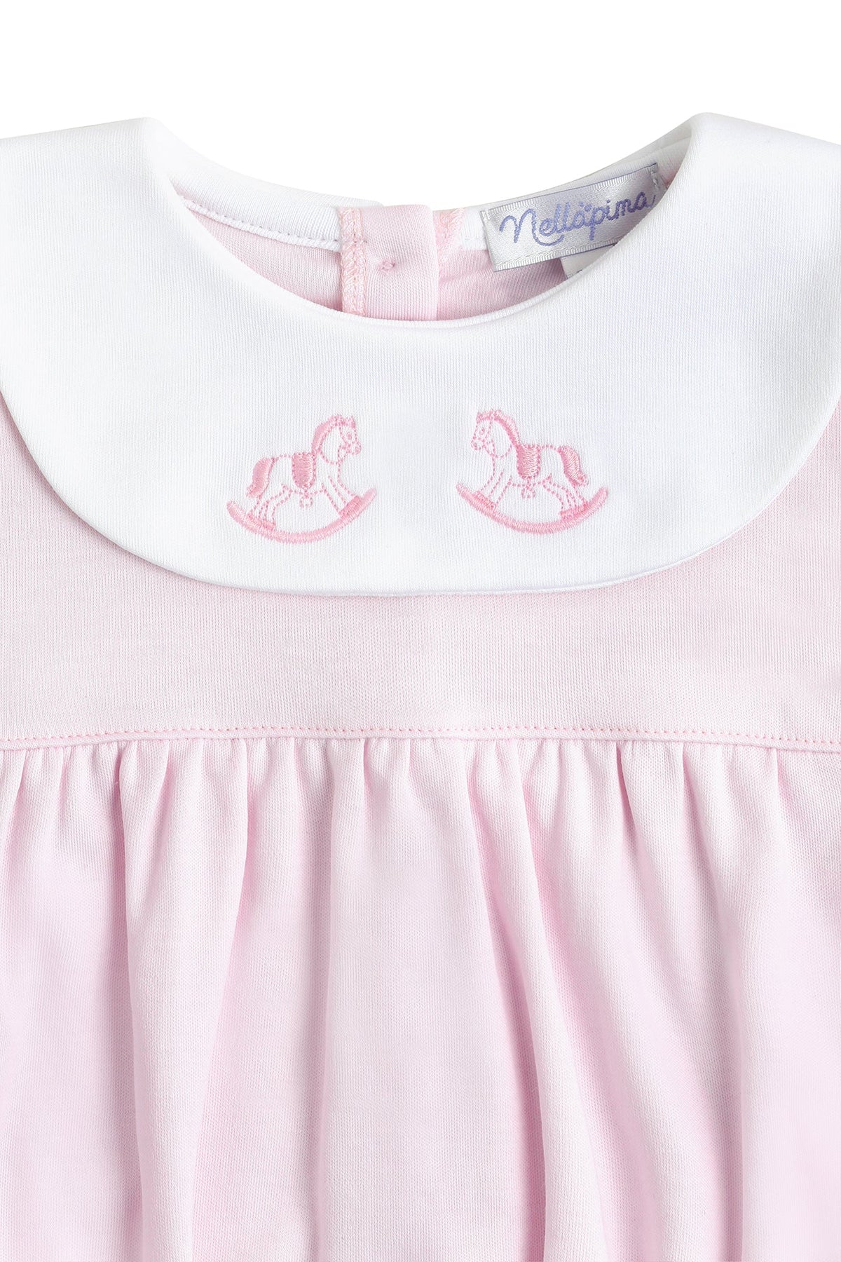 Rocking Horse Embroidered Bubble LS