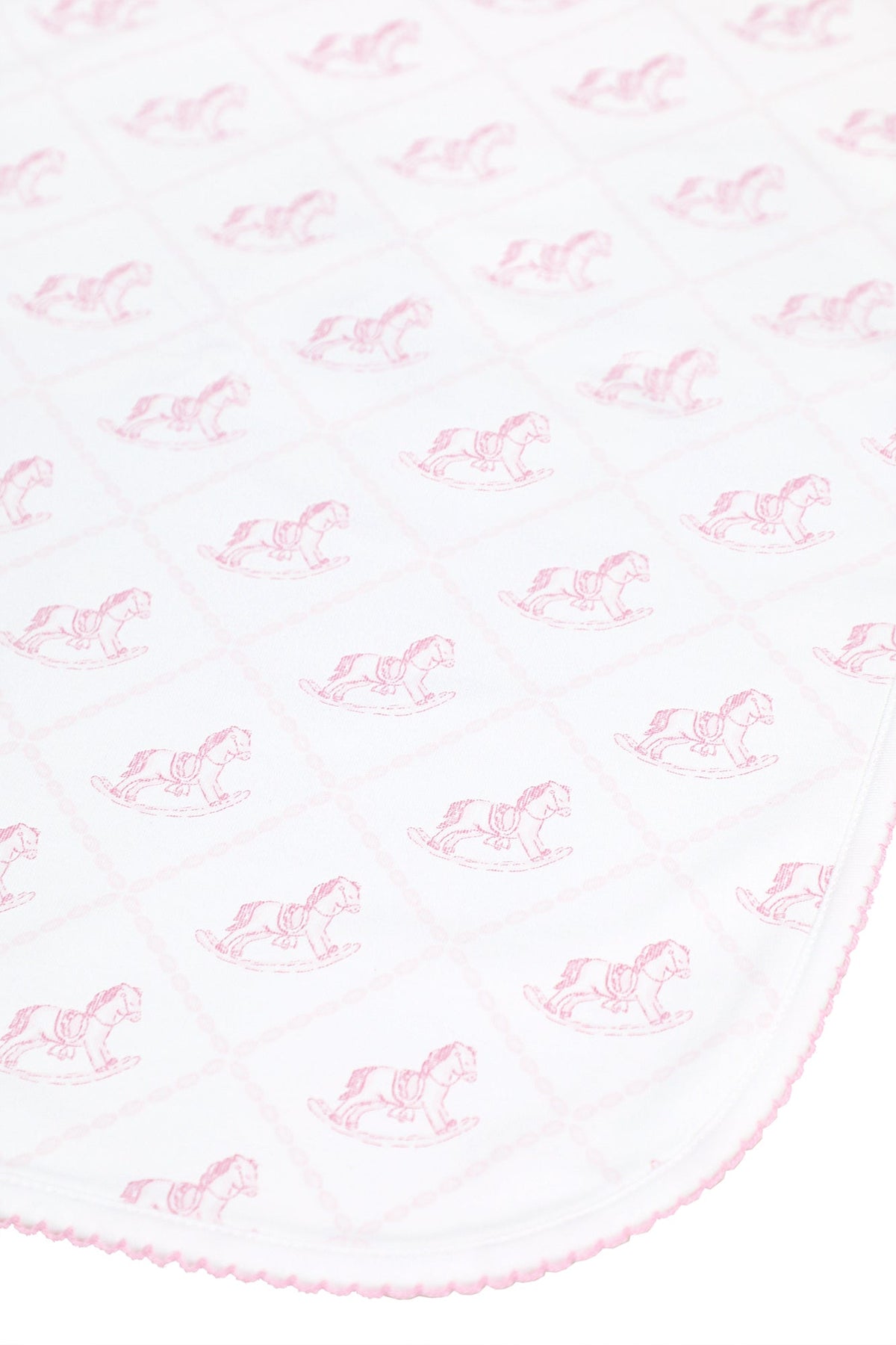 Rocking Horse Receiving Blanket