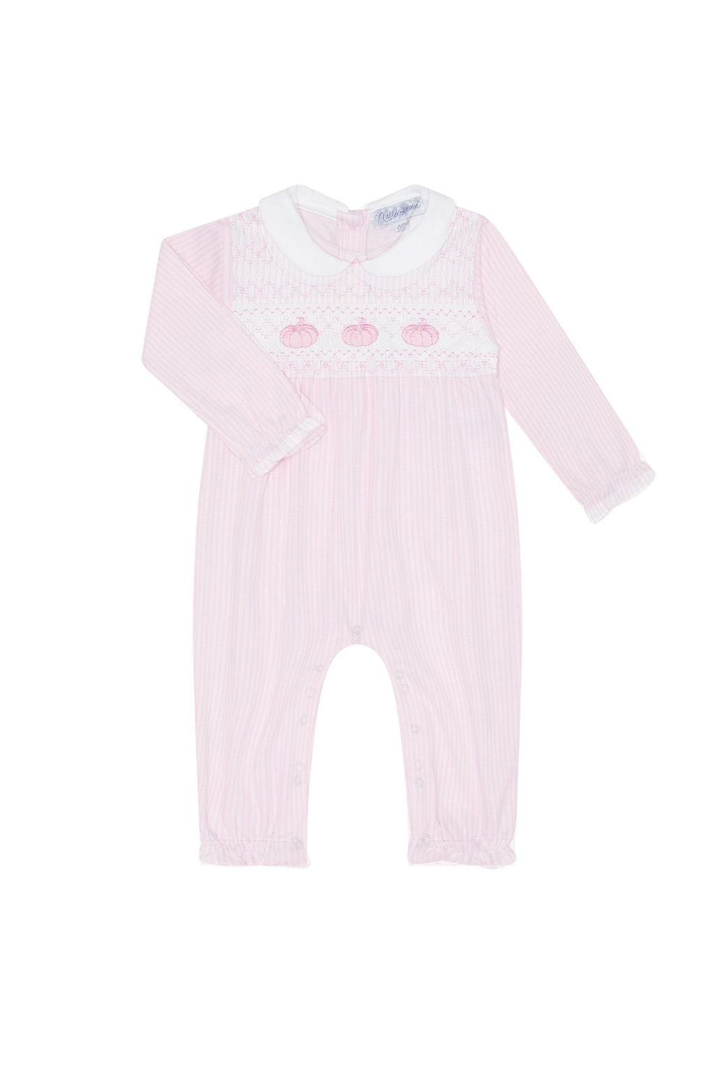 Pumpkin Patch Embroidered Playsuit