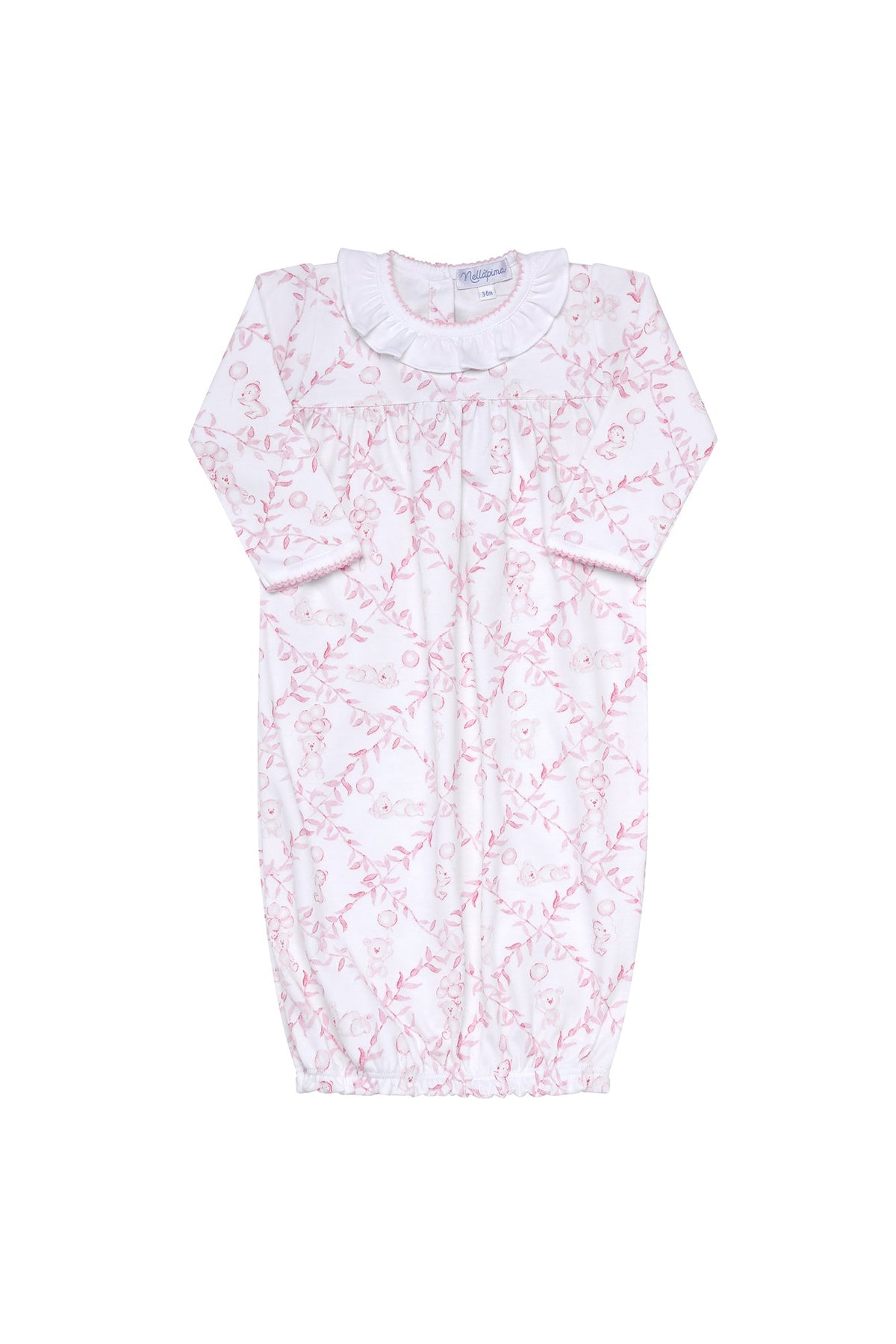 Bears Trellace Baby Gown